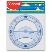 Úhloměr 360° Maped Graphic průměr 12cm foto